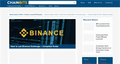 Desktop Screenshot of chainbits.com
